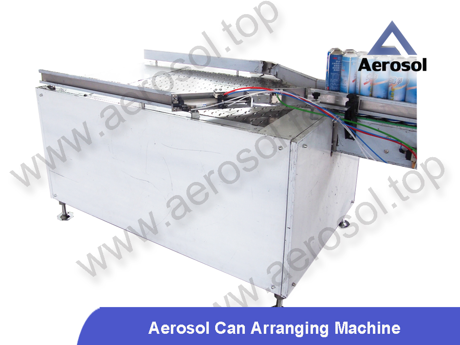 AFF Aerosol Can Arranging Machine--- Feeding