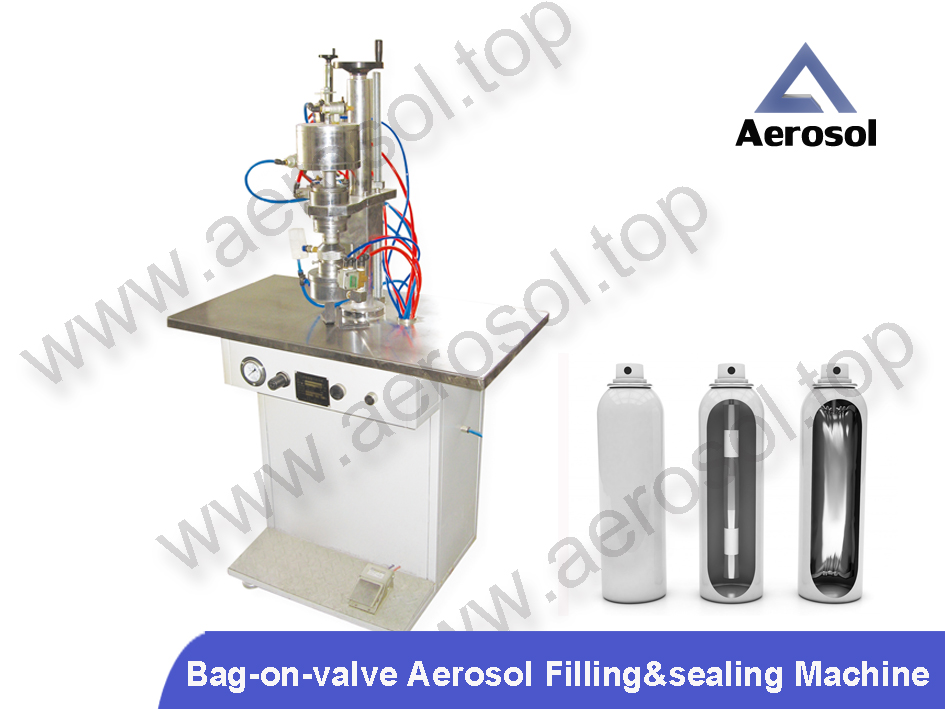 ASF Semi-automatic Bag-on-valve Aerosol Filling&sealing Machine