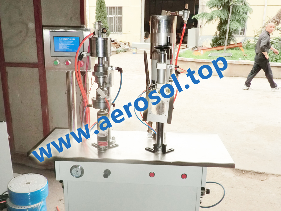 Semi-automatic Bag-on-valve Aerosol Filling Machine in Turkey