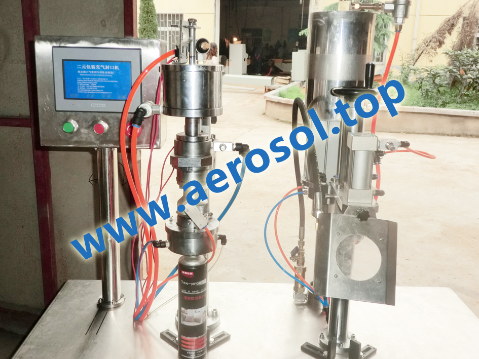 Semi-automatic Bag-on-valve Aerosol Filling Machine in Turkey