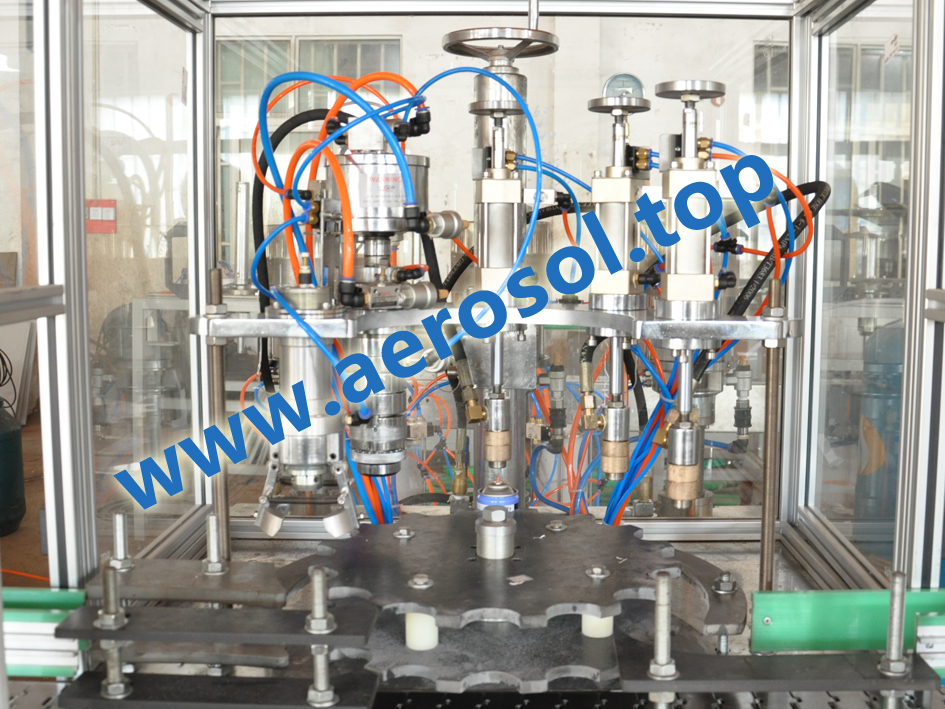  Housefold Care Highly Efficient Furniture Polish Spray automatic aerosol filling machine       CJXH-2800B Fully Automatic Aerosol Filling Production Line     Application   CJXH2800B Fully automatic aerosol filling machine is widely used to fill such products in food, medicine, sanitation, automobile, environmental protection, fire protection and daily necessities, such as hair spray, air cleaning spray, healthcare, insecticides, disinfectants, extinguishing agent, carburetor detergent, spray paint, gas lighter and polyurethane foam and other propellant.       Working process     Can arrange table ----Liquid filling----Valve inserting----Sealing&propellant filling----Water bath tank----Nozzle pressing-Big cap pressing--- Ink printer---Carton sealing machine----Other packing system      