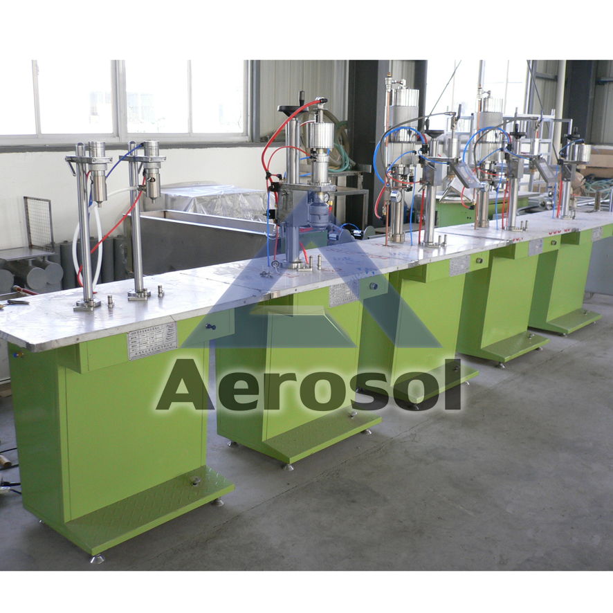 PU Foam Aerosol Filling Machine