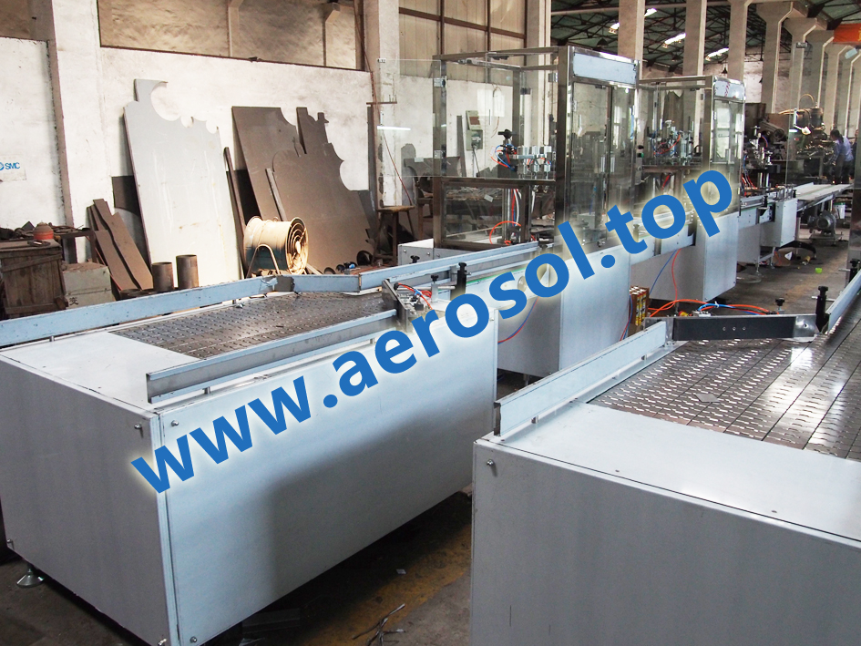 Automatic PU / polyurethane foam aerosol filling machine / foam filler