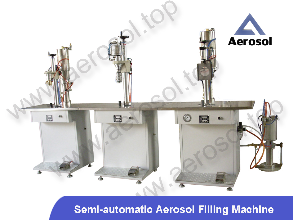 ASL-3A Semi-automatic Aerosol Filling Machine