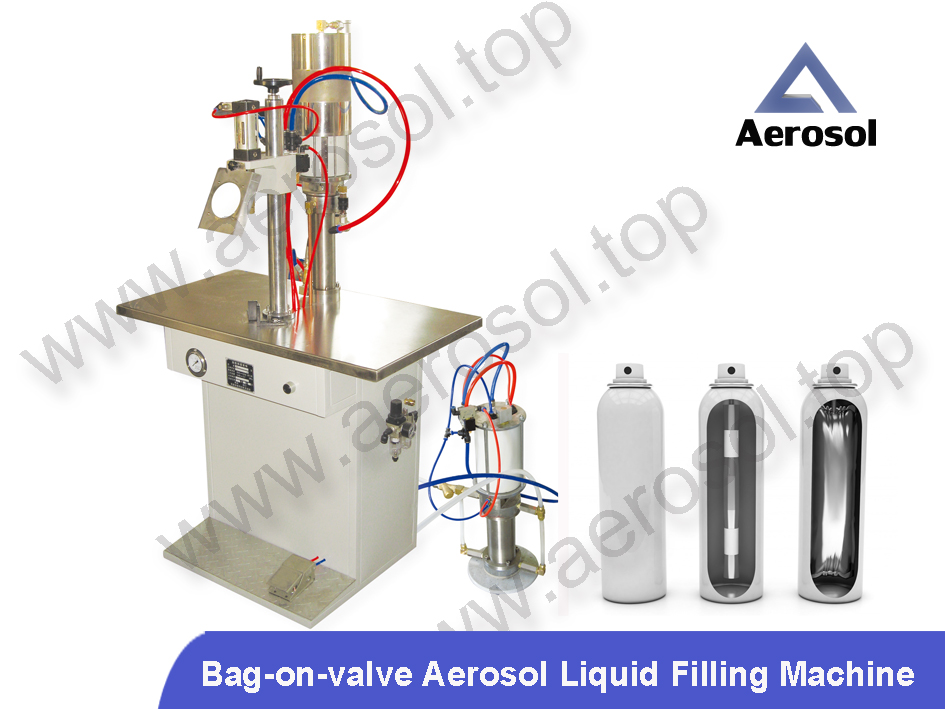ASB Semi-automatic Bag-on-valve Aerosol Liquid Filling Machine