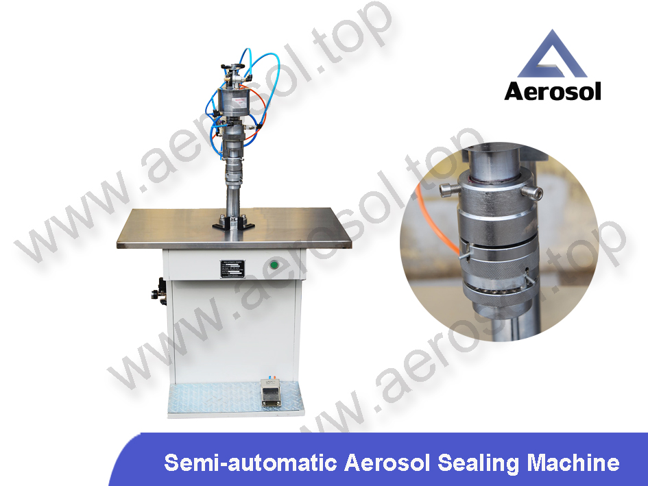 ASS Semi-automatic Aerosol Sealing Machine