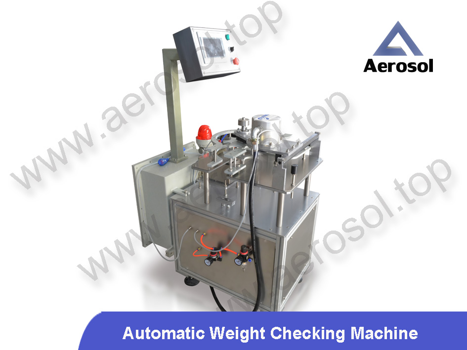 Aerosol Can Weight Checking Machine